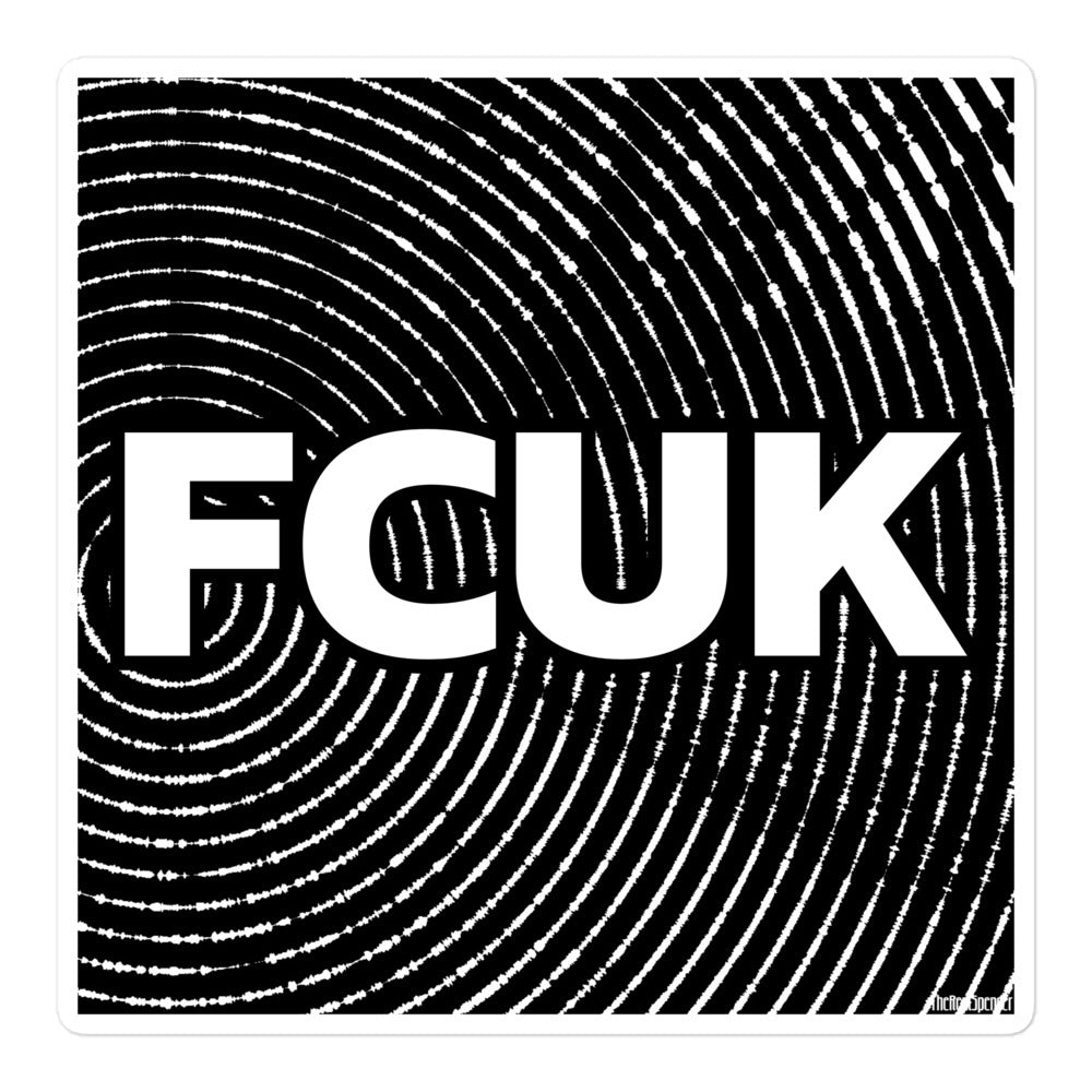 FCUK Sticker