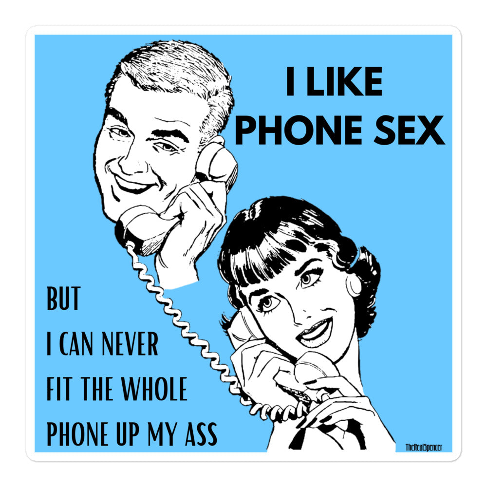 I Like Phone Sex Sticker