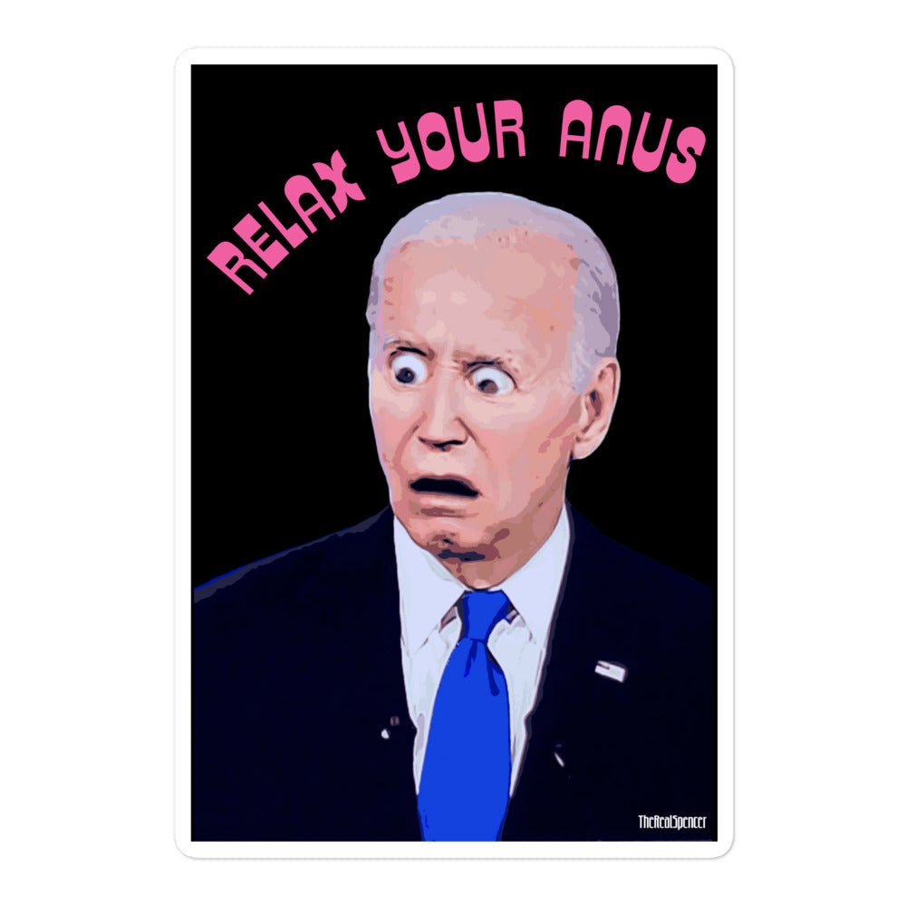 Relax Your Anus Sticker
