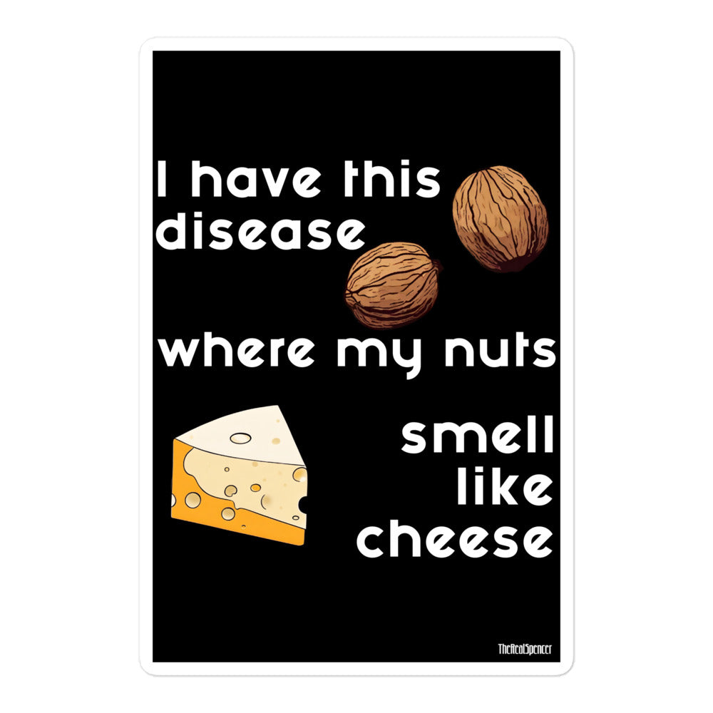 Diseased Sticker I Have This Disease Sticker – TheRealSpencer