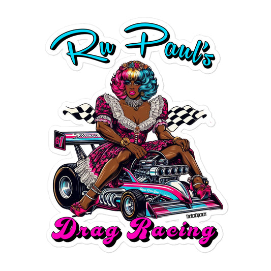 Ru Paul's Drag Racing Sticker
