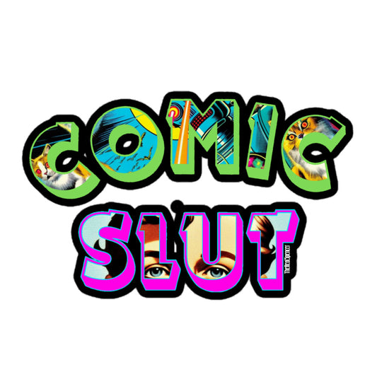 Comic Slut Sticker