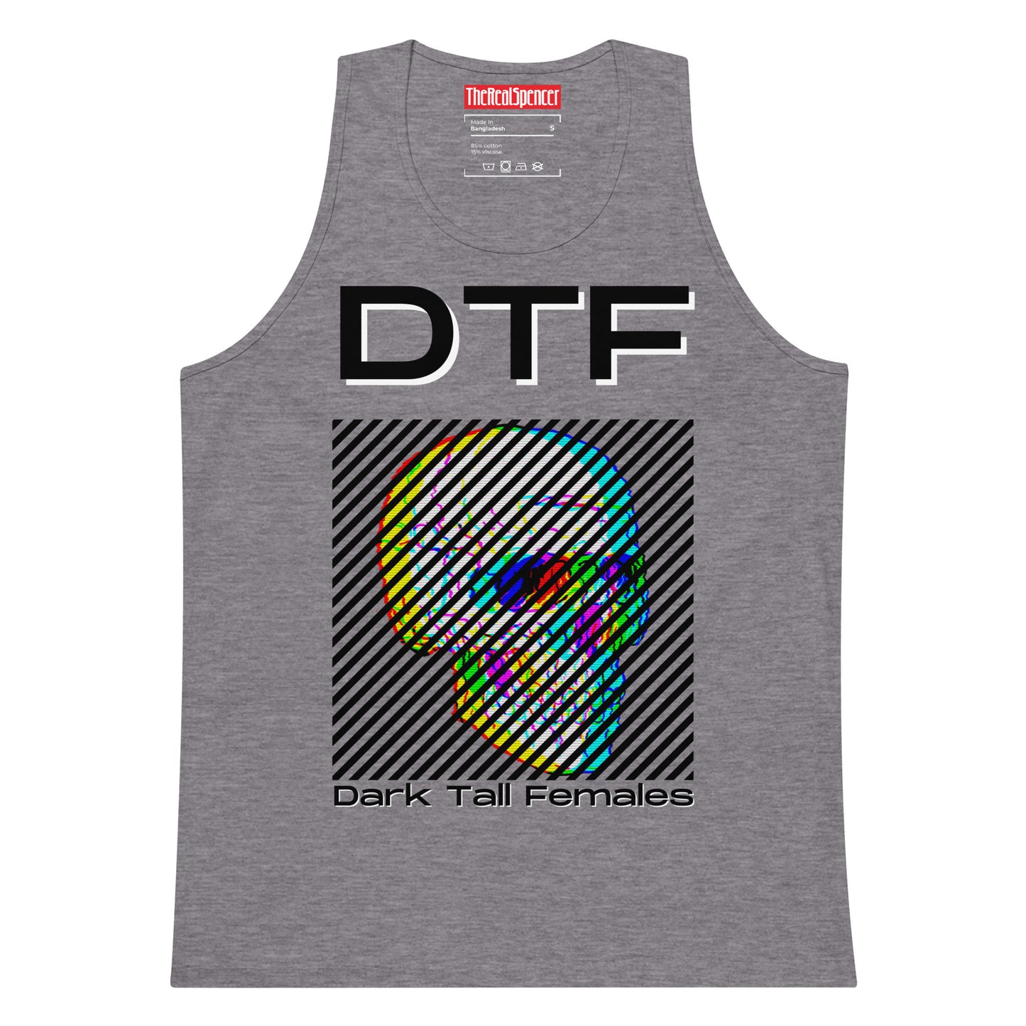 Dark Tall Females Tank Top
