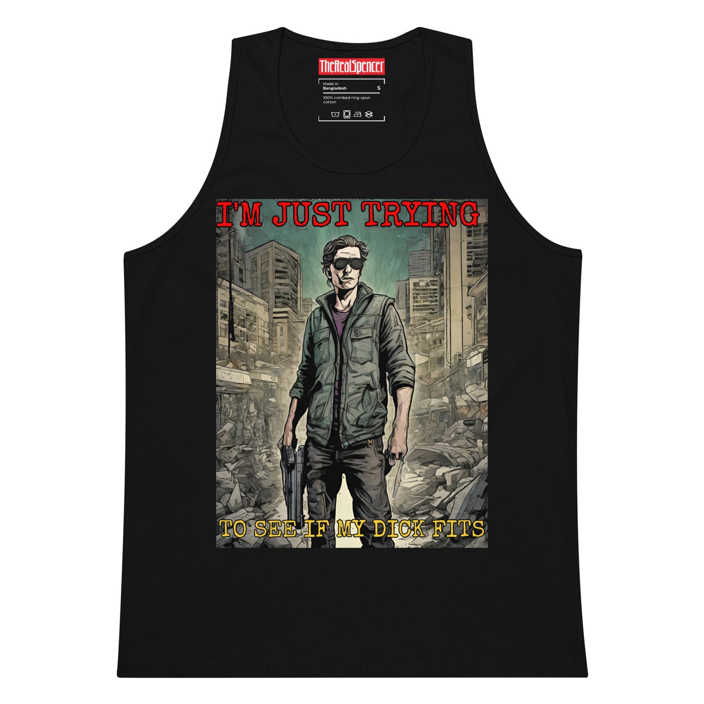 I'm Just Trying Tank Top