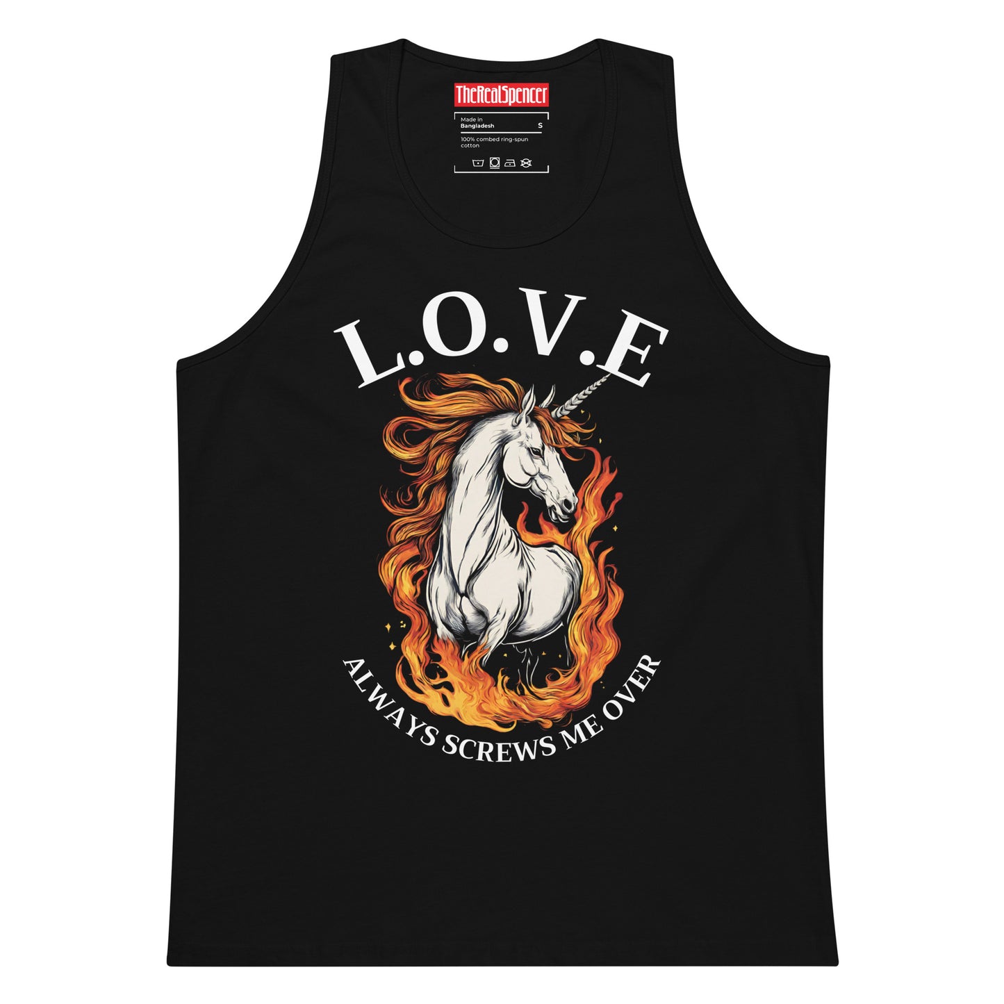 Love Always Screws Me Over Tank Top