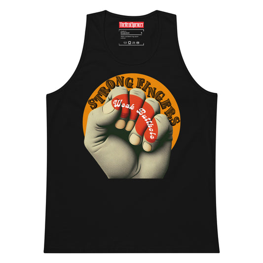 Strong Fingers Weak Butthole Tank Top