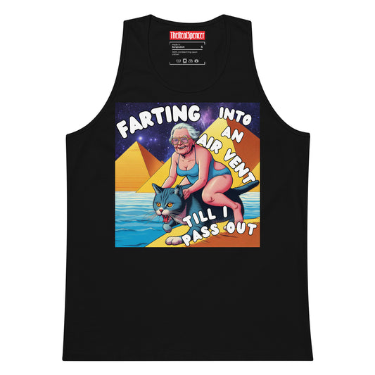 Farting Into An Air Vent Tank Top