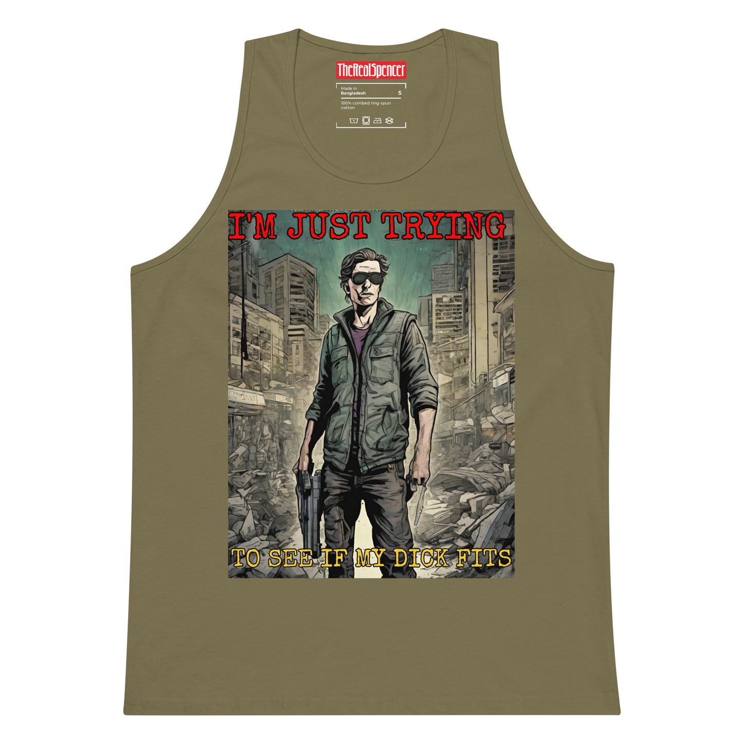 I'm Just Trying Tank Top