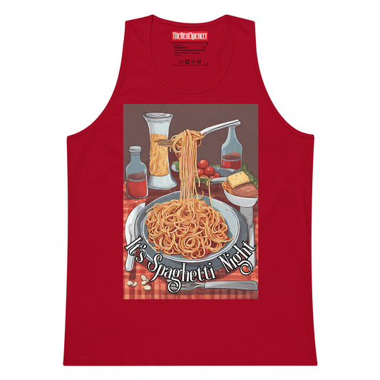 It's Spaghetti Night Tank Top