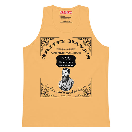 Shitty Dave's Toilet Paper Tank Top