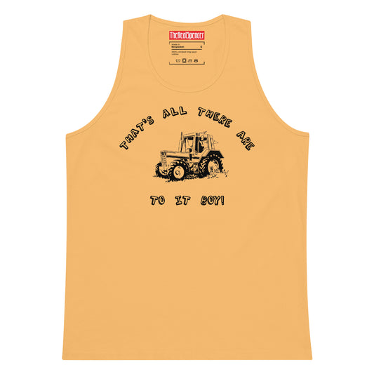 That's All There Are To It Boy Tank Top