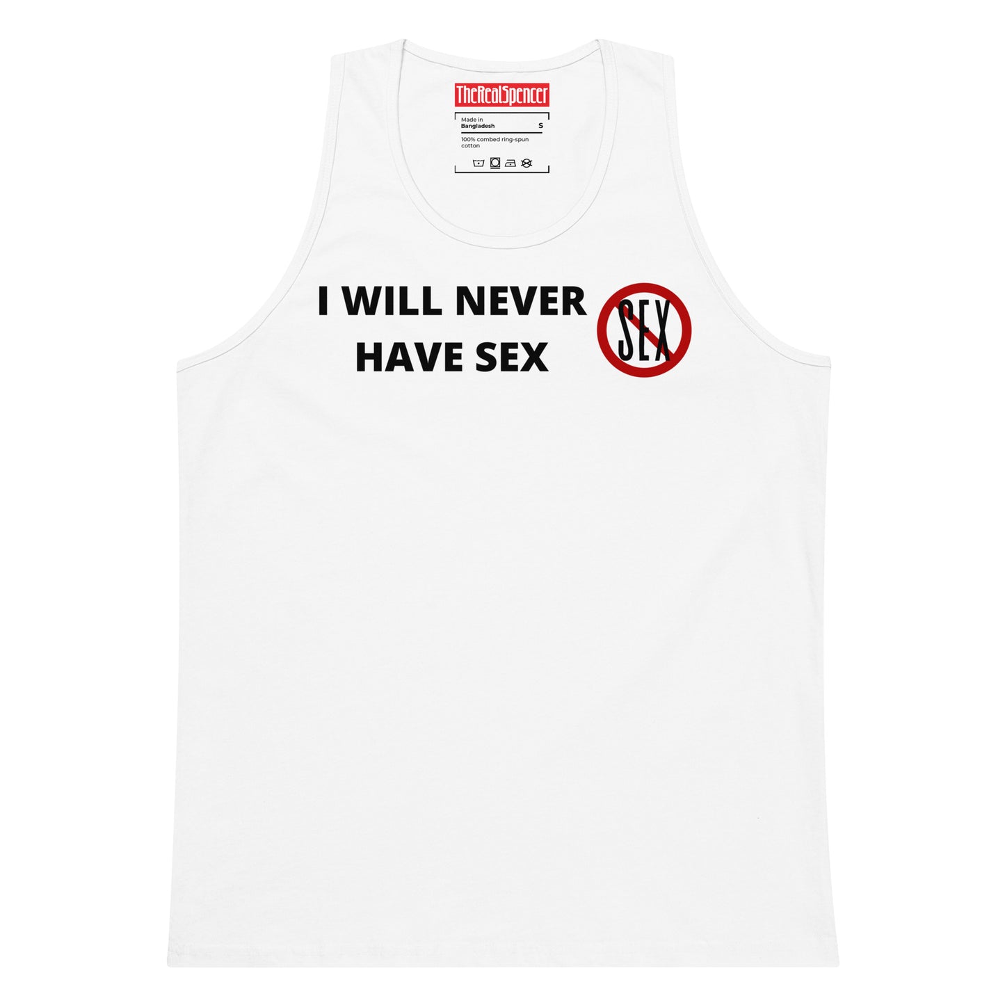 I Will Never Have Sex Tank Top