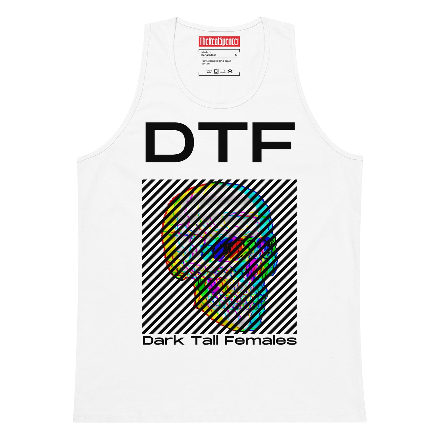 Dark Tall Females Tank Top