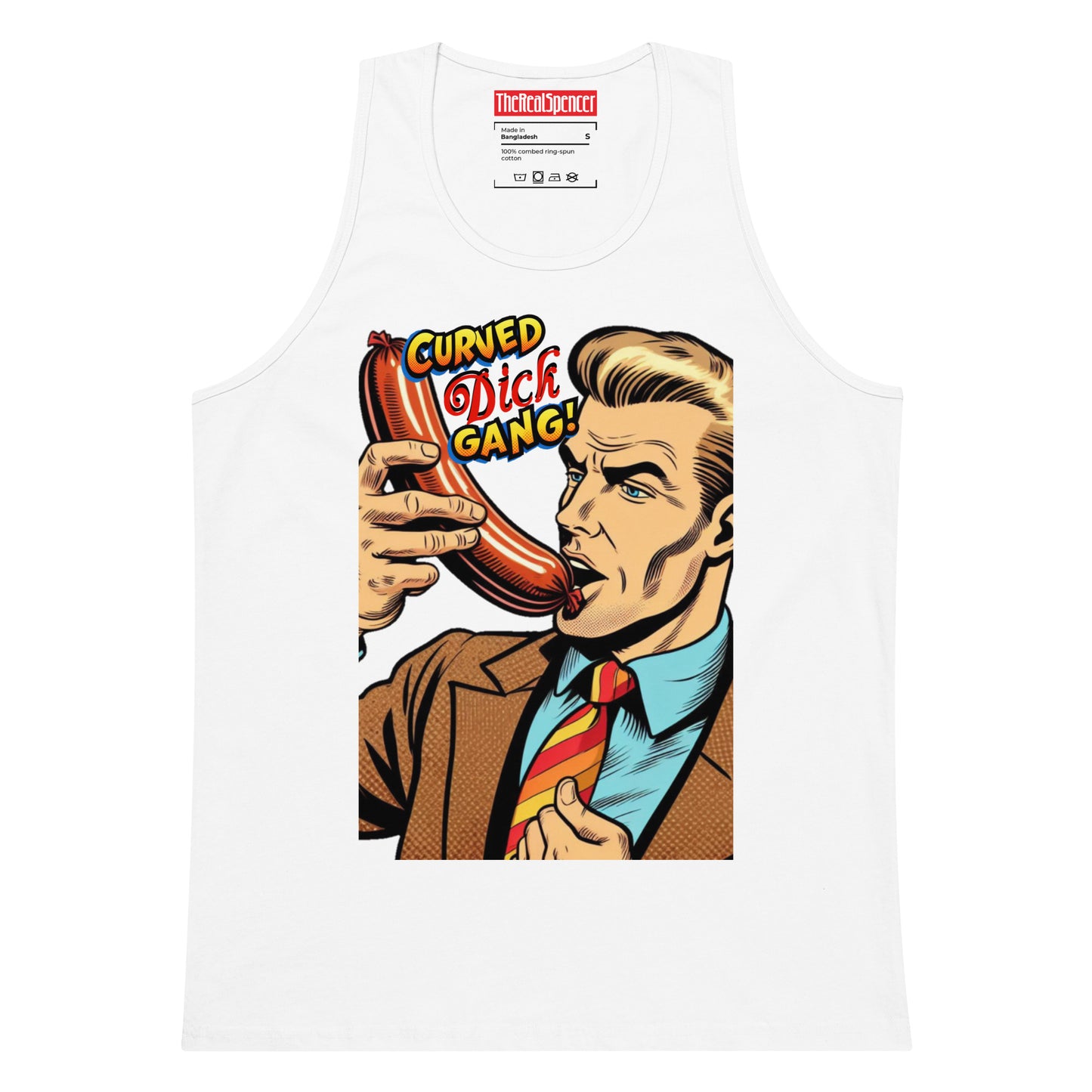 Curved Dick Gang Tank Top
