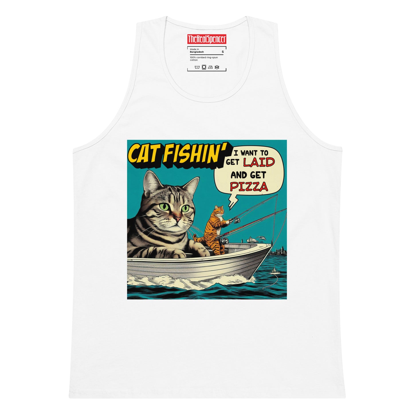 Cat Fishin' Tank Top