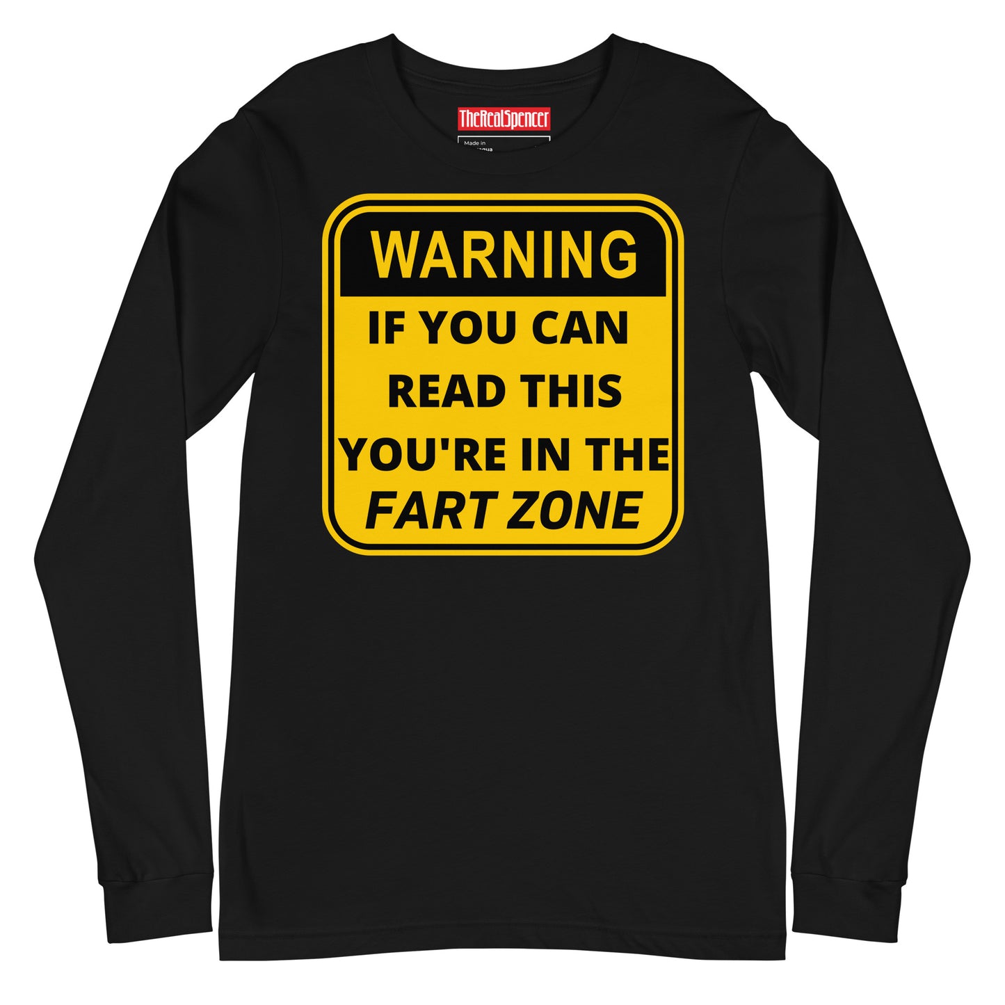 Fart Zone Long Sleeve Tee