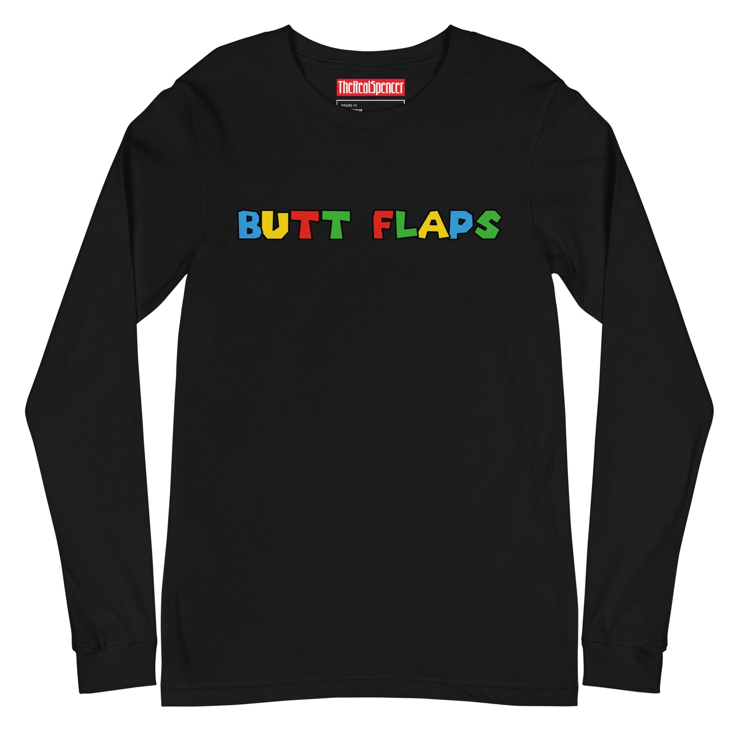 Butt Flaps Long Sleeve Tee