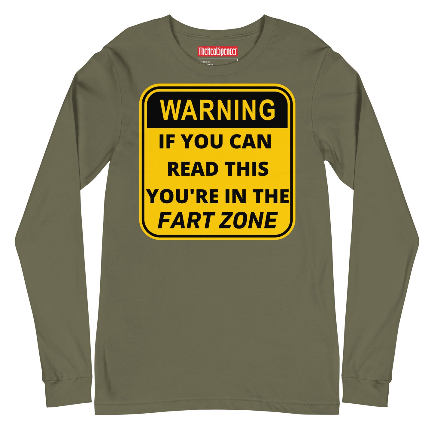 Fart Zone Long Sleeve Tee