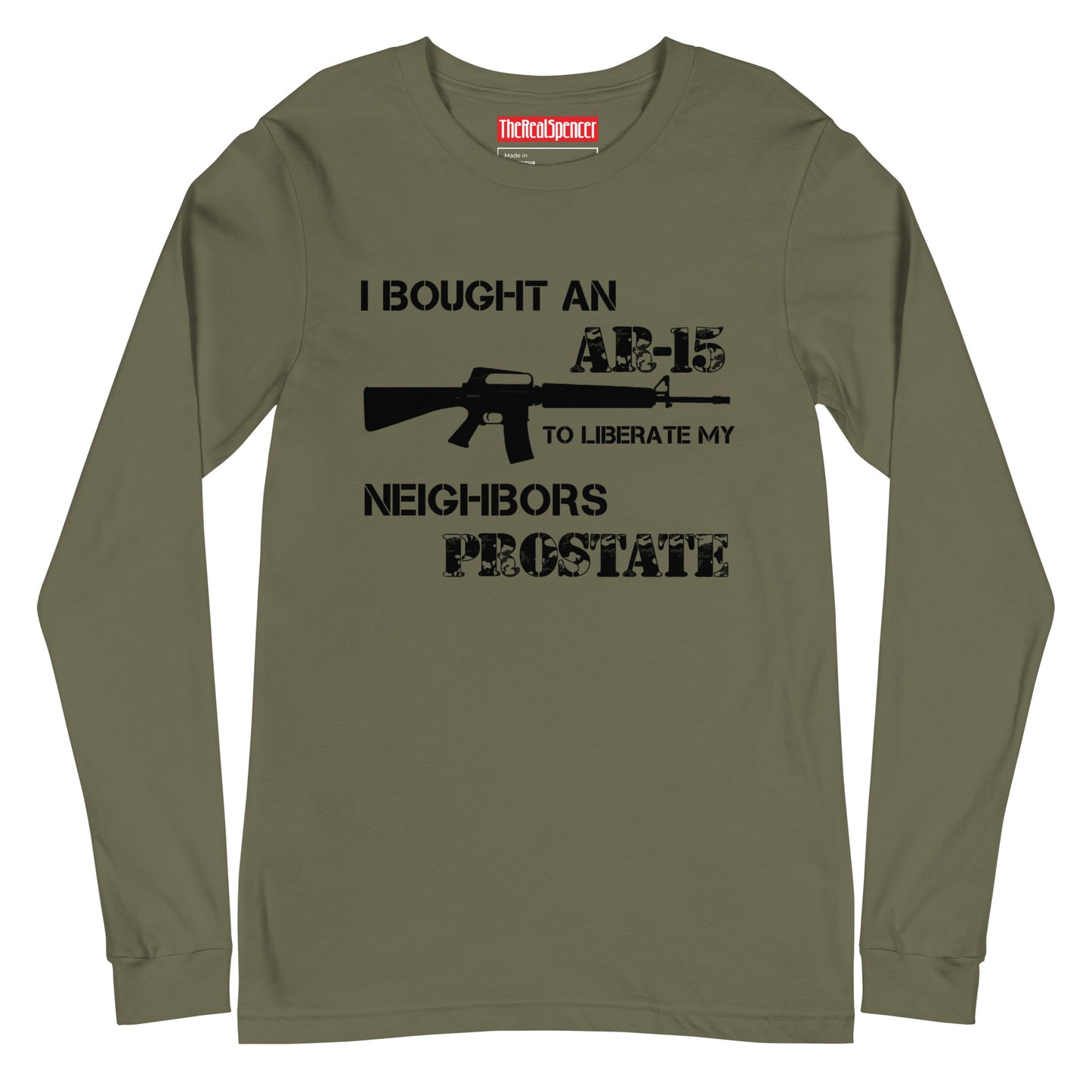 Liberate My Neighbors Prostate Long Sleeve Tee