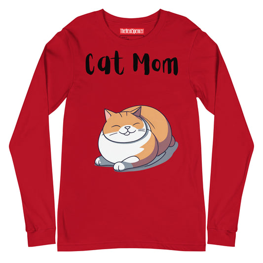 Cat Mom Long Sleeve Tee