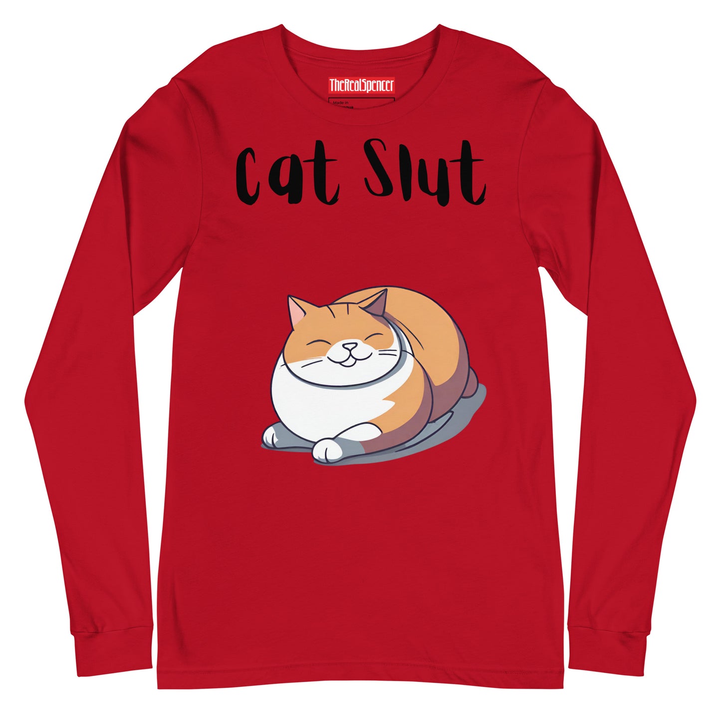 Cat Slut Long Sleeve Tee