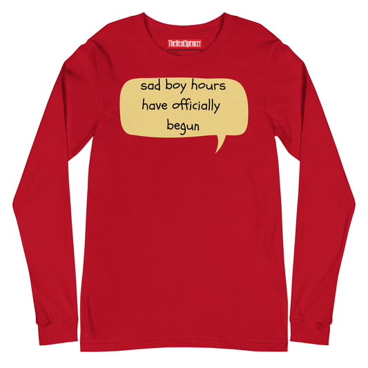 Sad Boy Hours Long Sleeve Tee