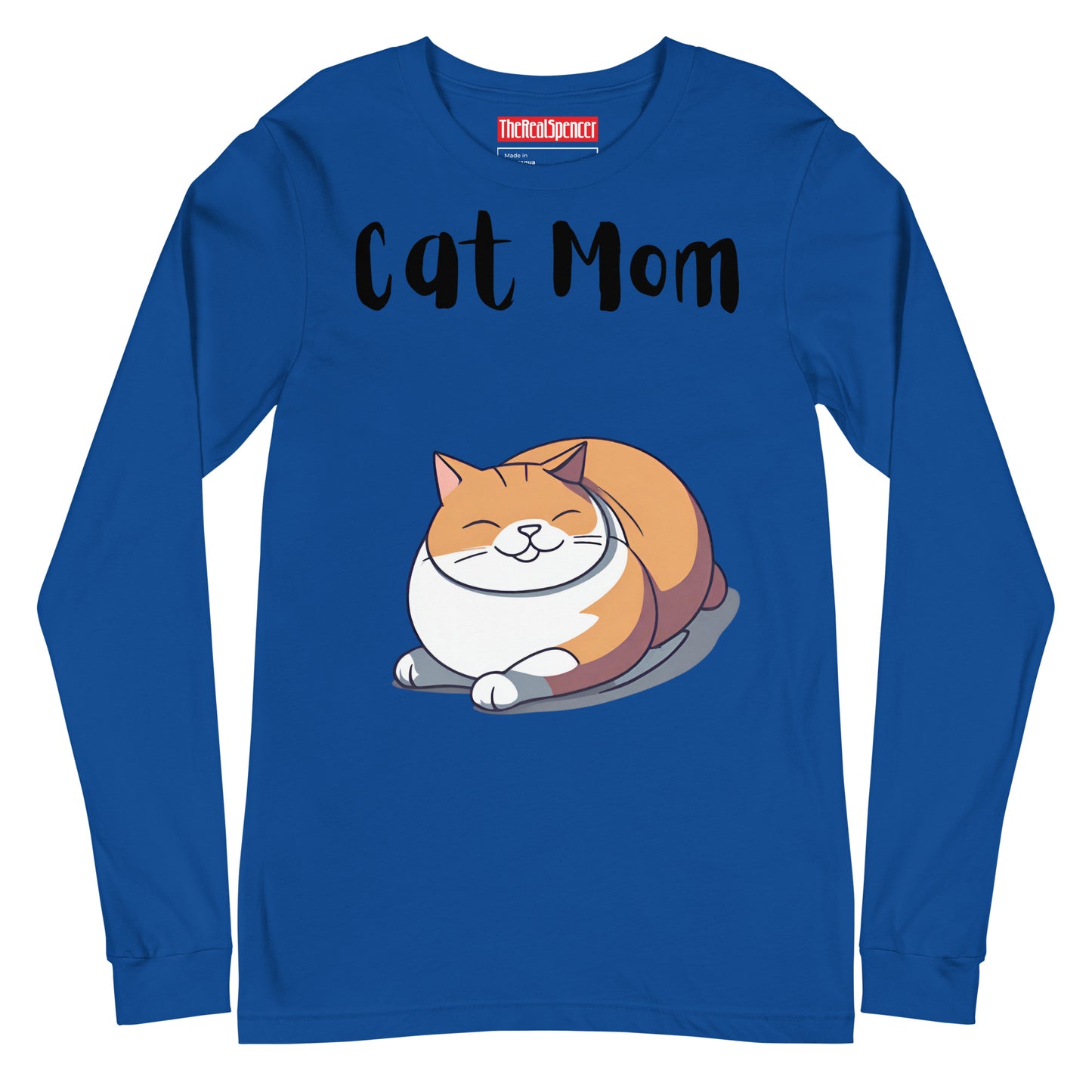 Cat Mom Long Sleeve Tee