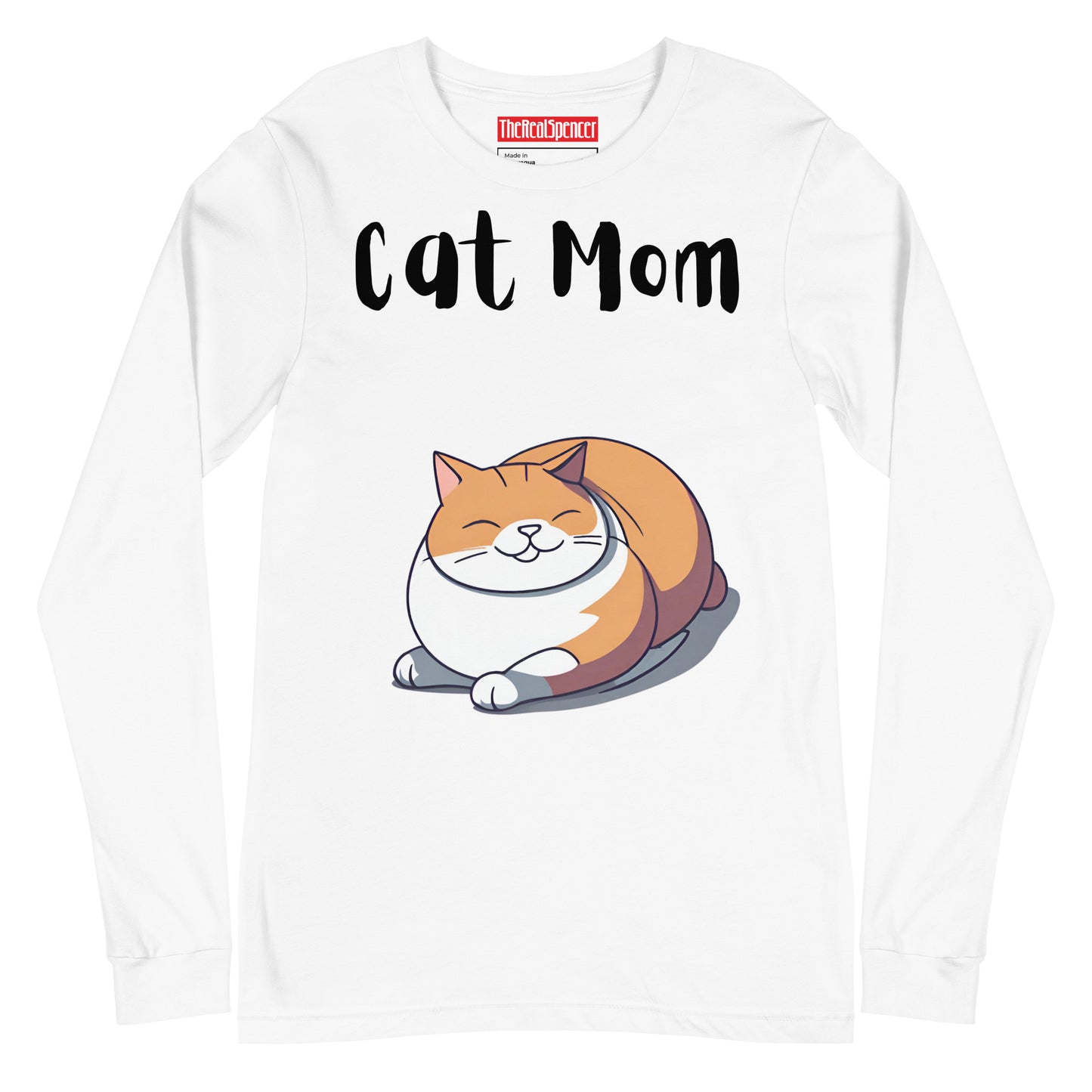 Cat Mom Long Sleeve Tee