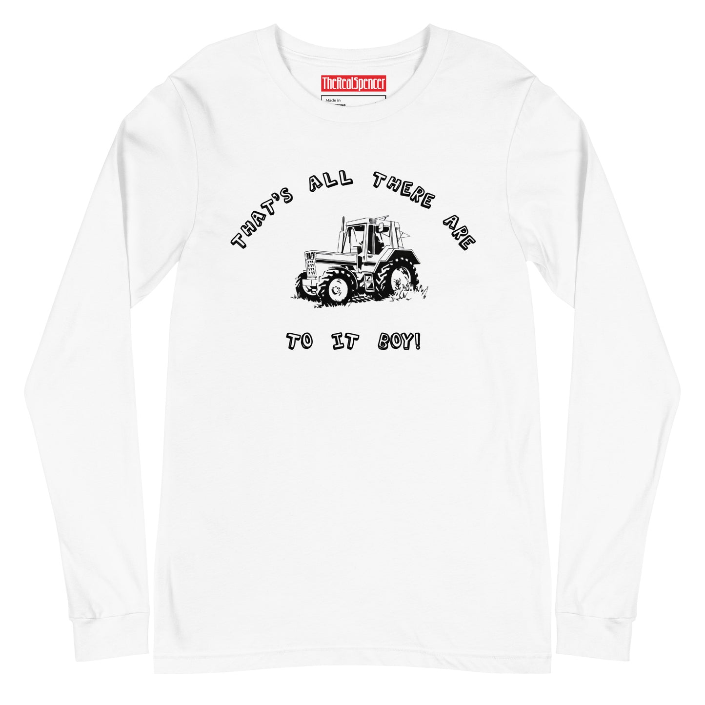 That's All There Are To It Boy Long Sleeve Tee