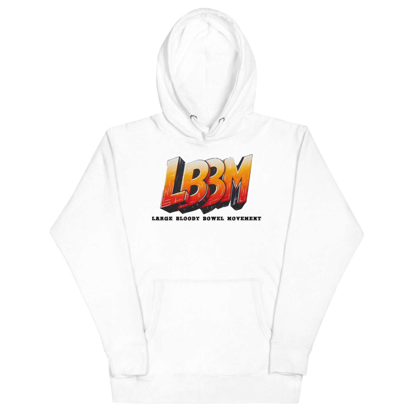 Large Bloody Bowel Movement Hoodie
