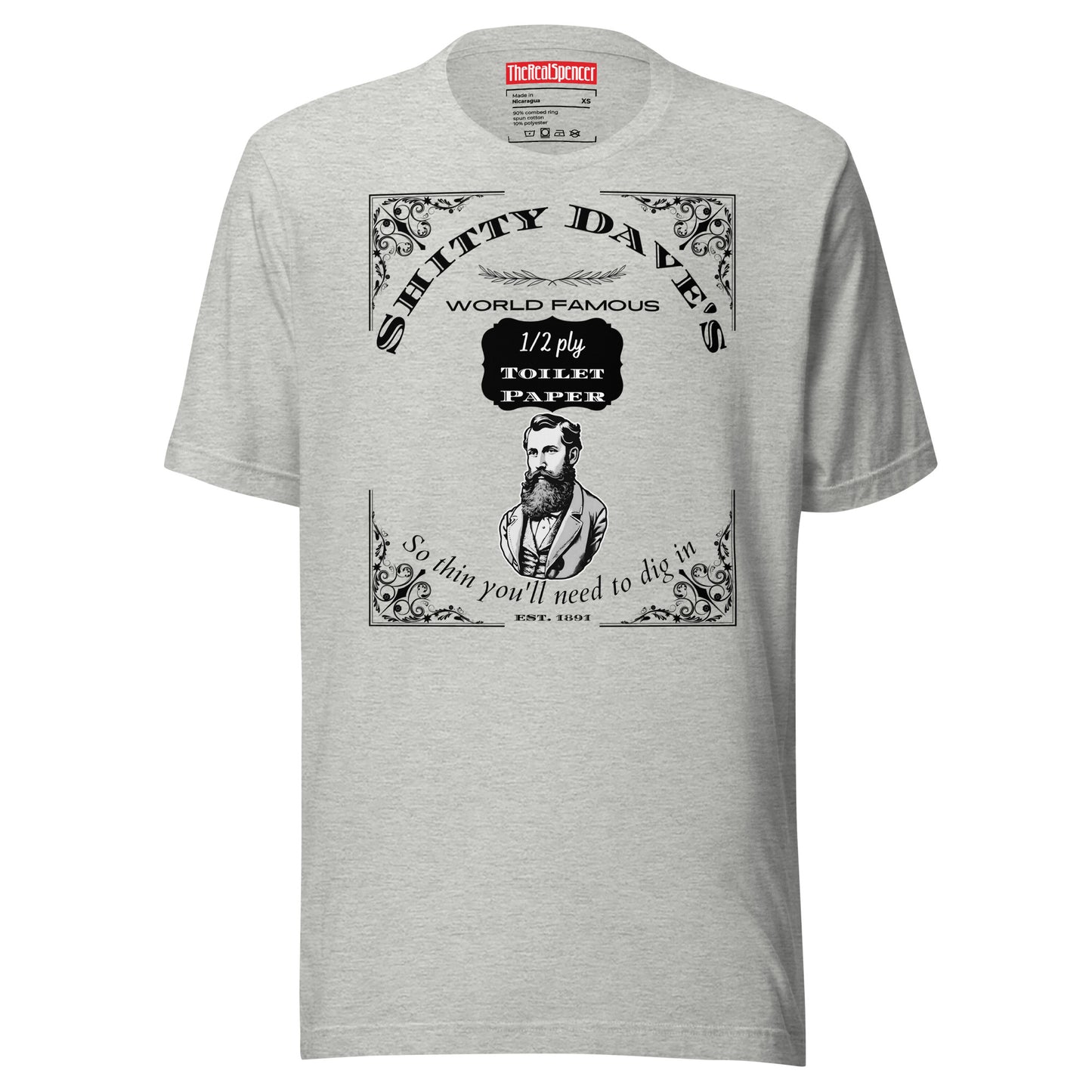 Shitty Dave's Toilet Paper T-Shirt