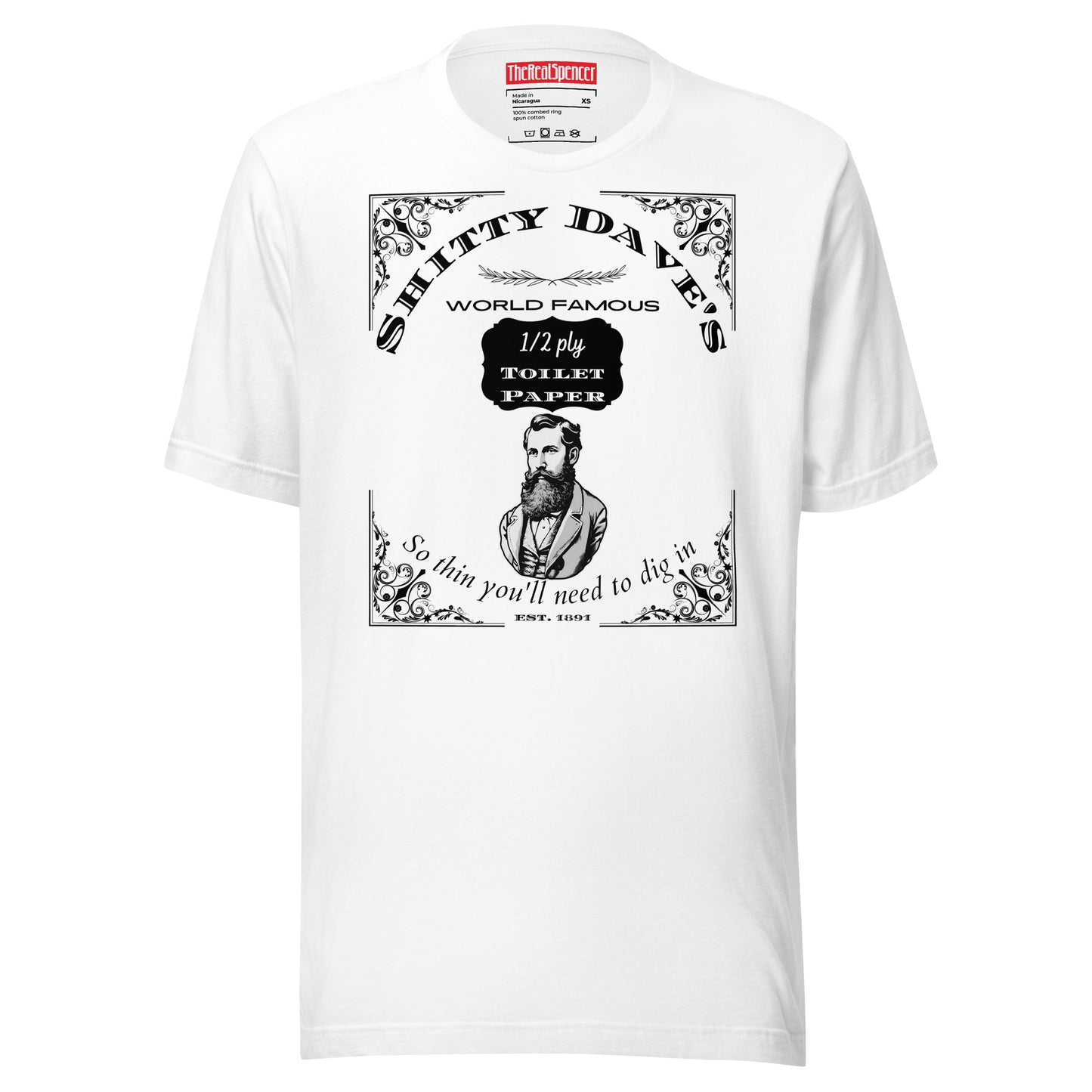 Shitty Dave's Toilet Paper T-Shirt