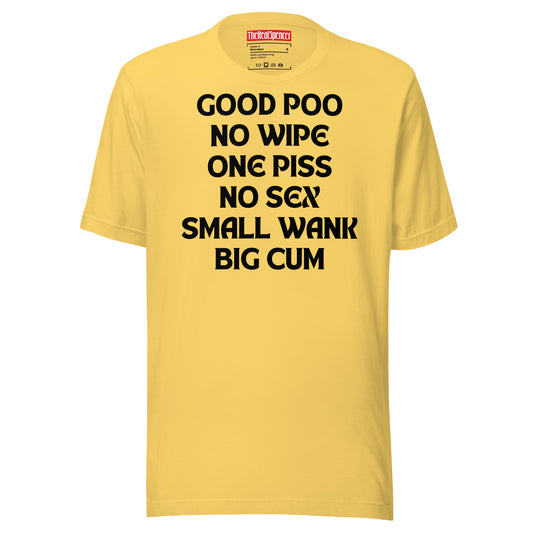 Good Poo No Wipe T-Shirt