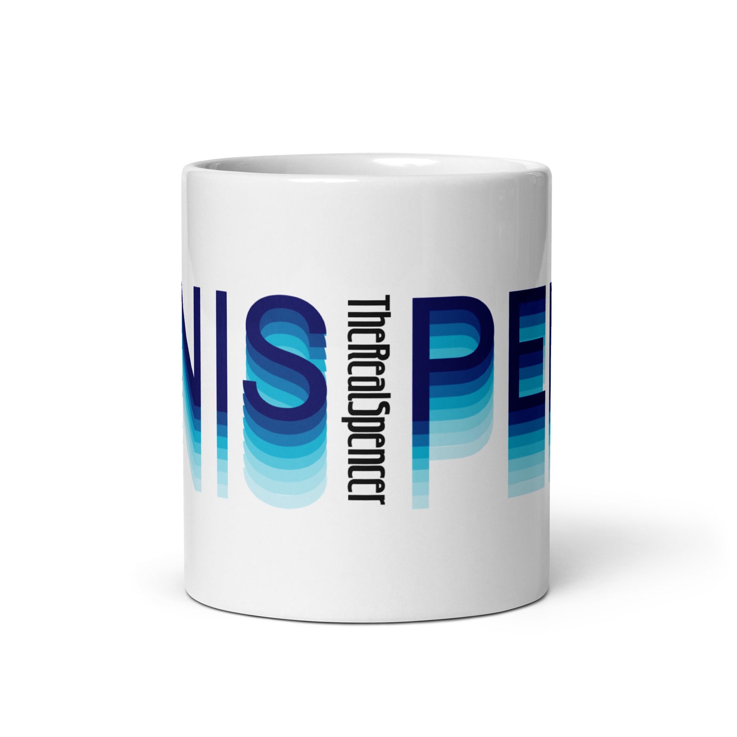 Penis (Blue Gradient) Mug