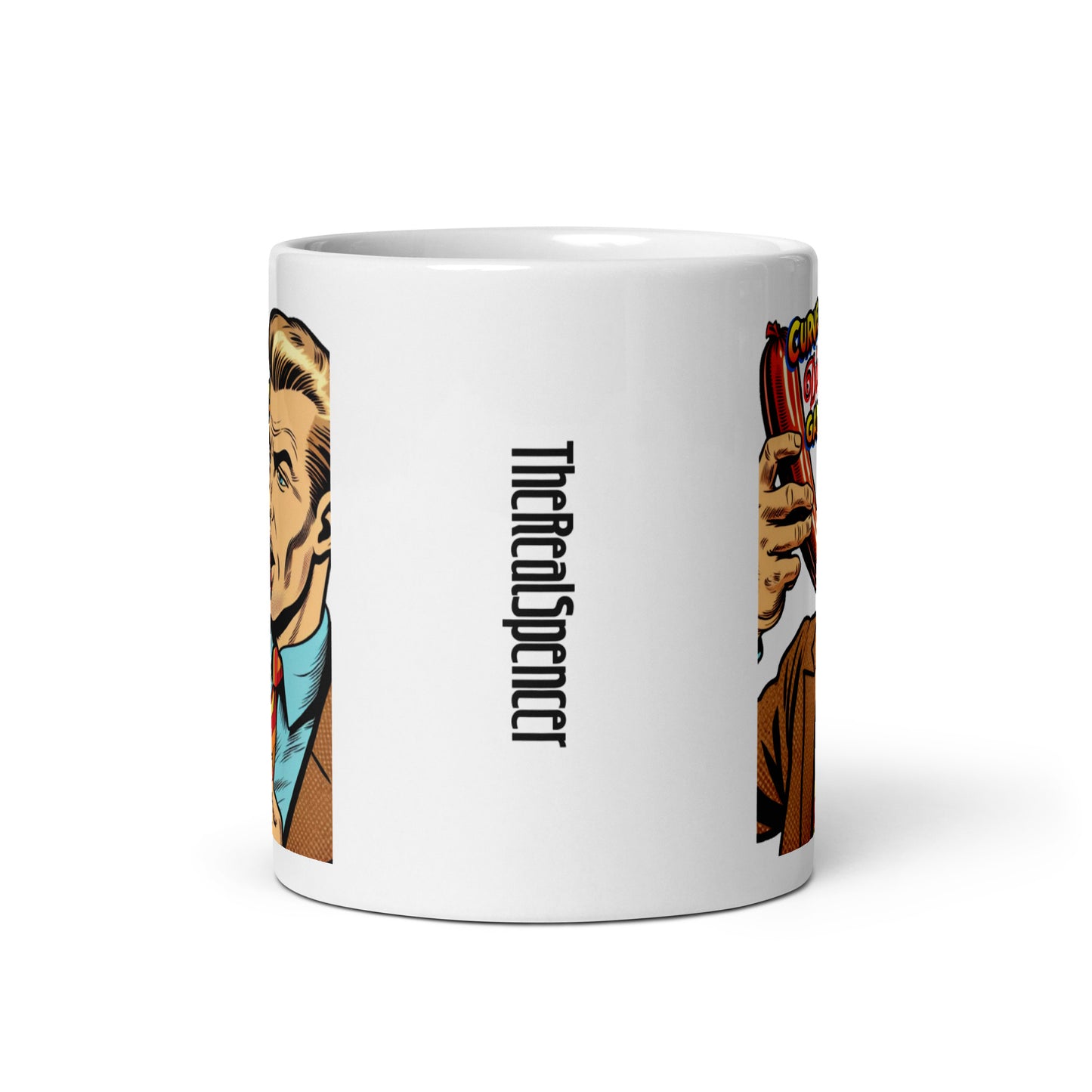 Curved Dick Gang Mug