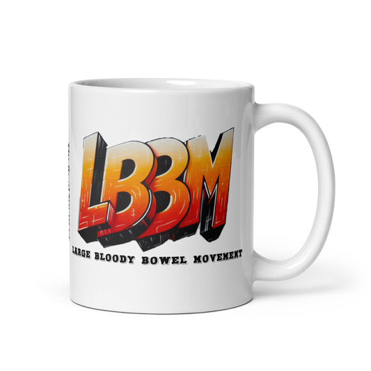 Large Bloody Bowel Movement Mug