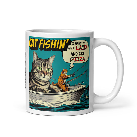 Cat Fishin' Mug