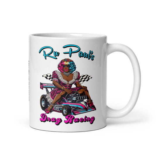 Ru Paul's Drag Racing Mug