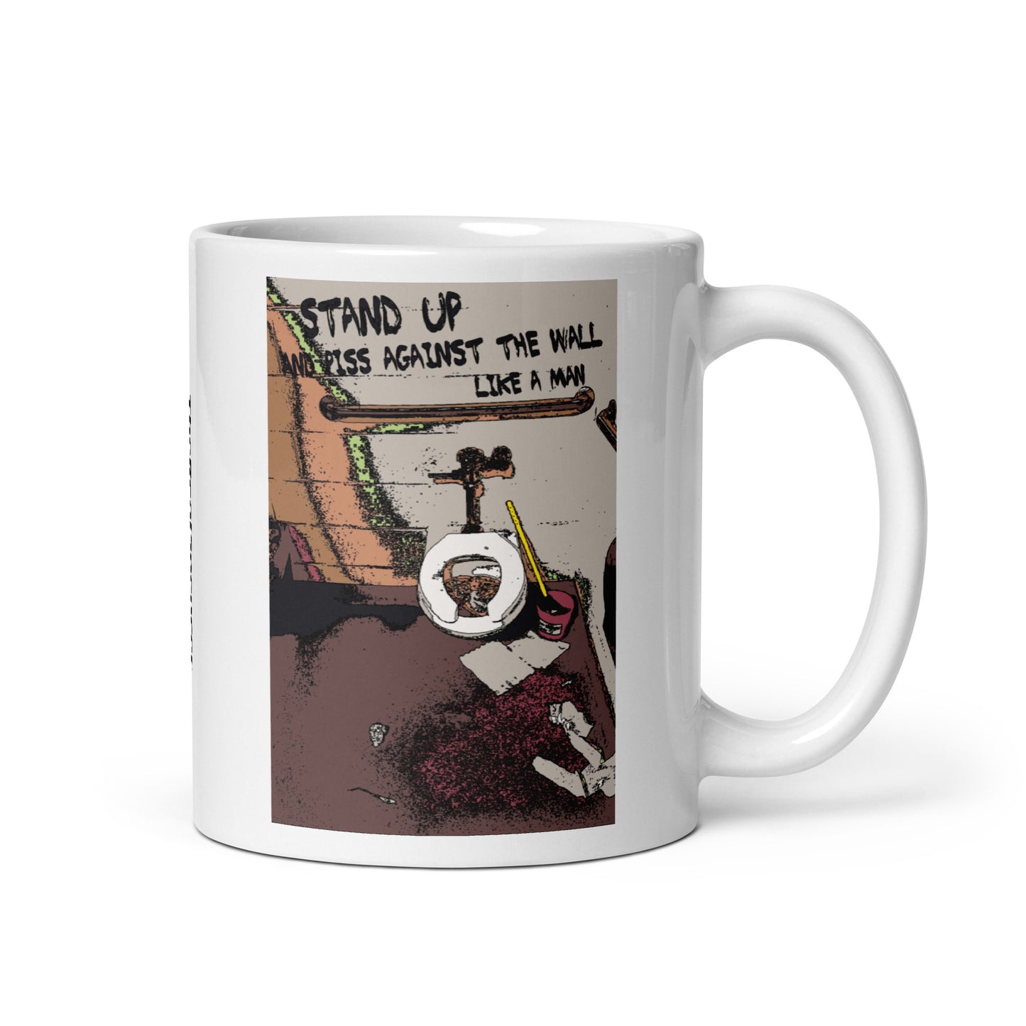 Piss Against The Wall Mug